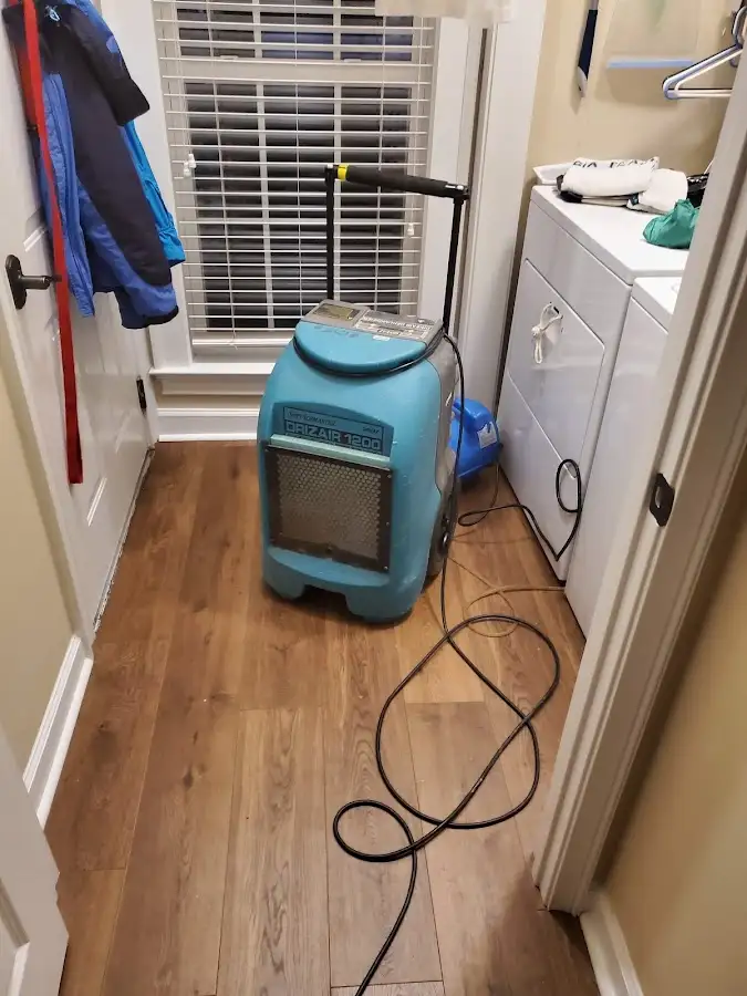 Commercial dehumidifier deployed for Flood Damage Cleanup in Druid Hills