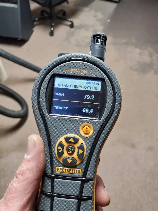 Moisture meter humidity assessment for Fire & Smoke Damage Restoration in Druid Hills